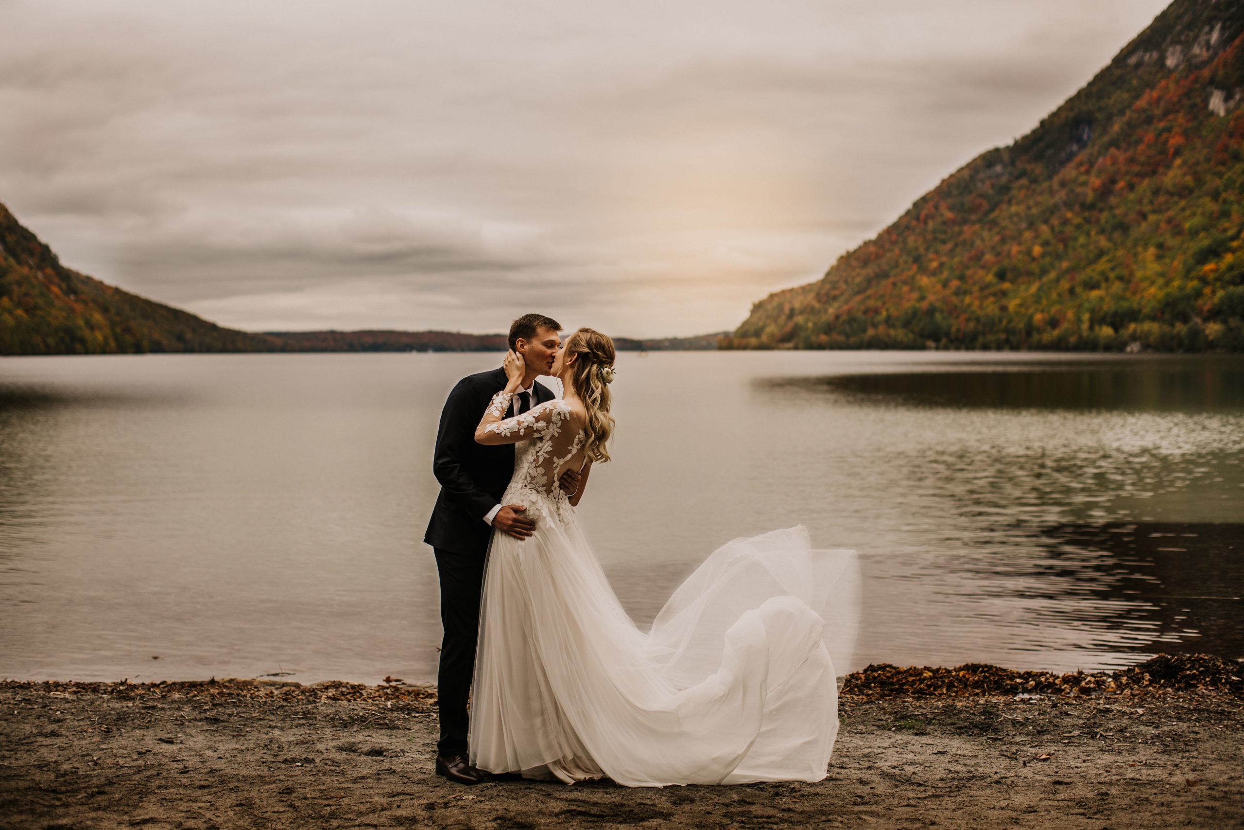 Lake Willoughby, Vermont Elopement