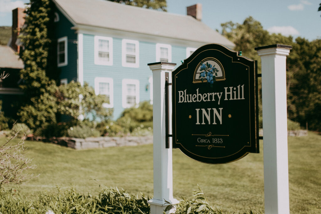 blueberry hill inn wedding