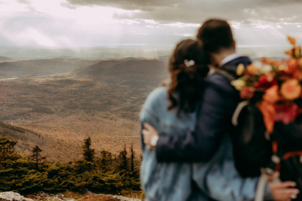 mount mansfield vermont elopement